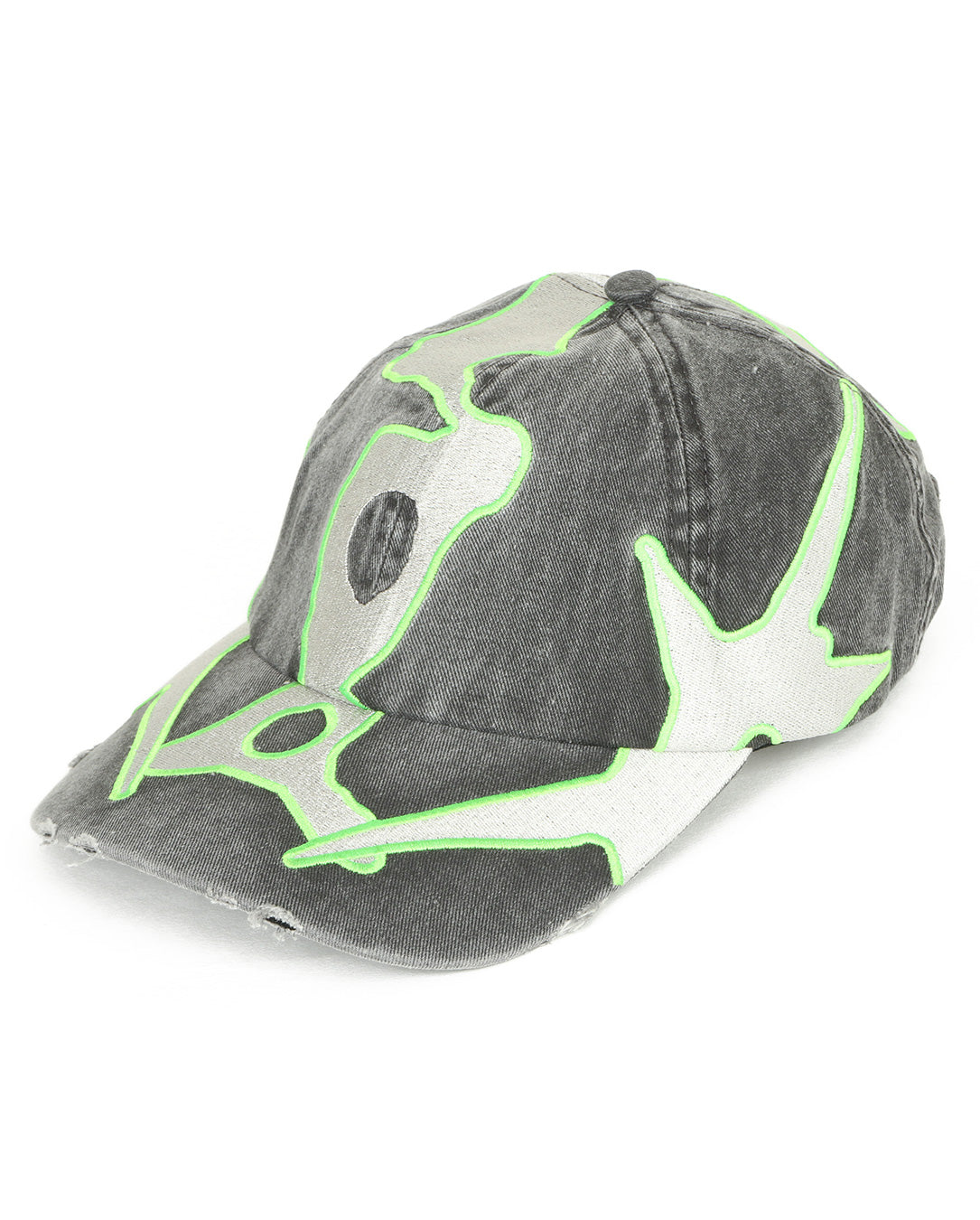 Thirty Three And A Third Baseball Cap black wash/sharp green