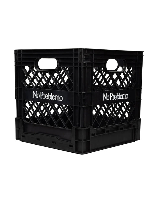 No Problemo Vinyl Crate black