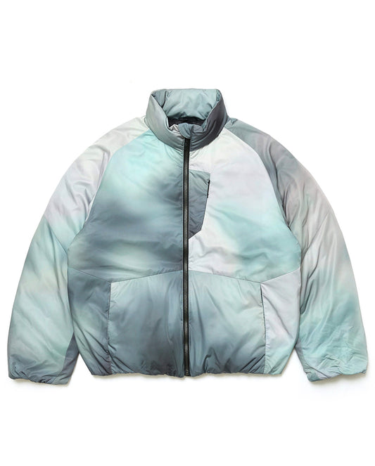 Bal/TAION Stand Collar Down Jacket blur