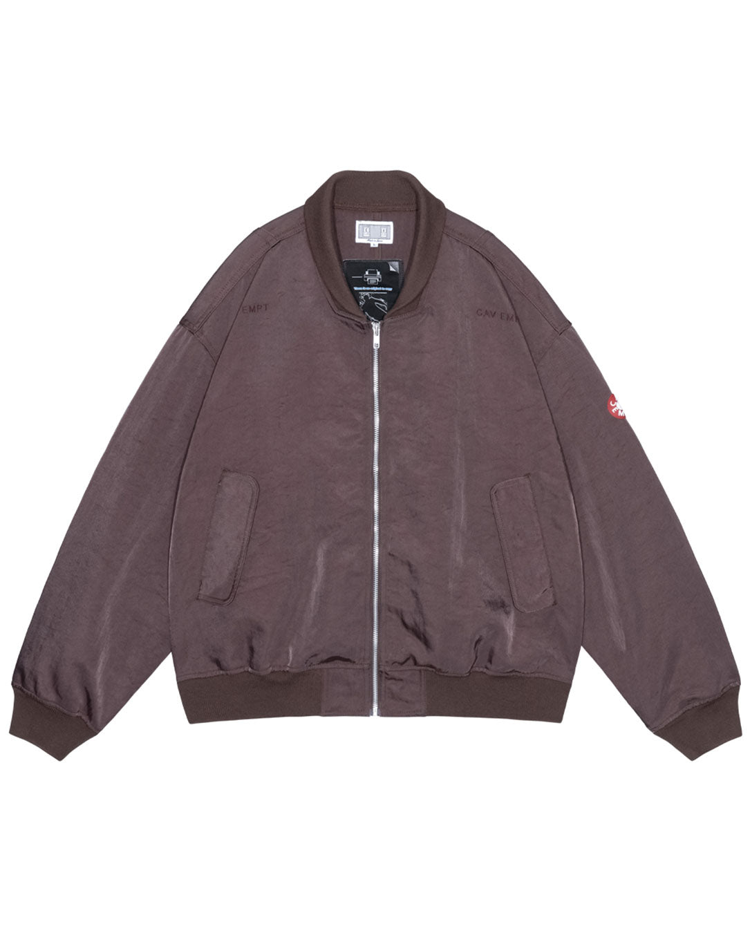 Nylon Twill Zip Jacket