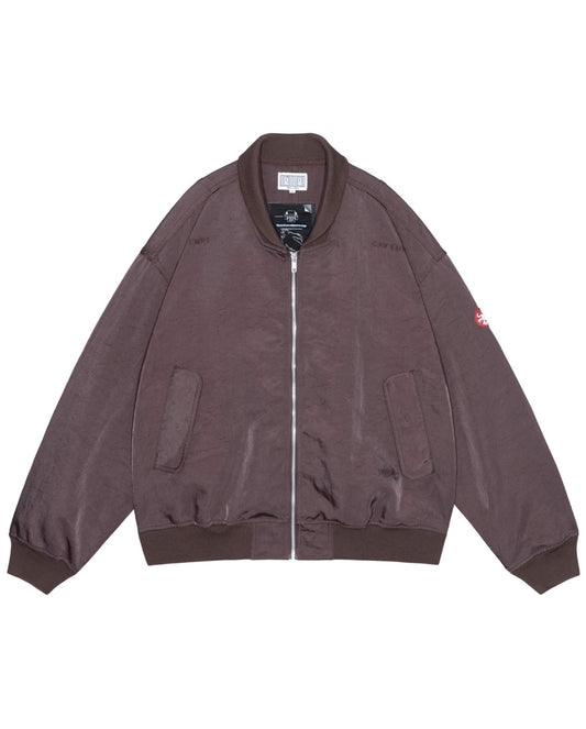 Nylon Twill Zip Jacket