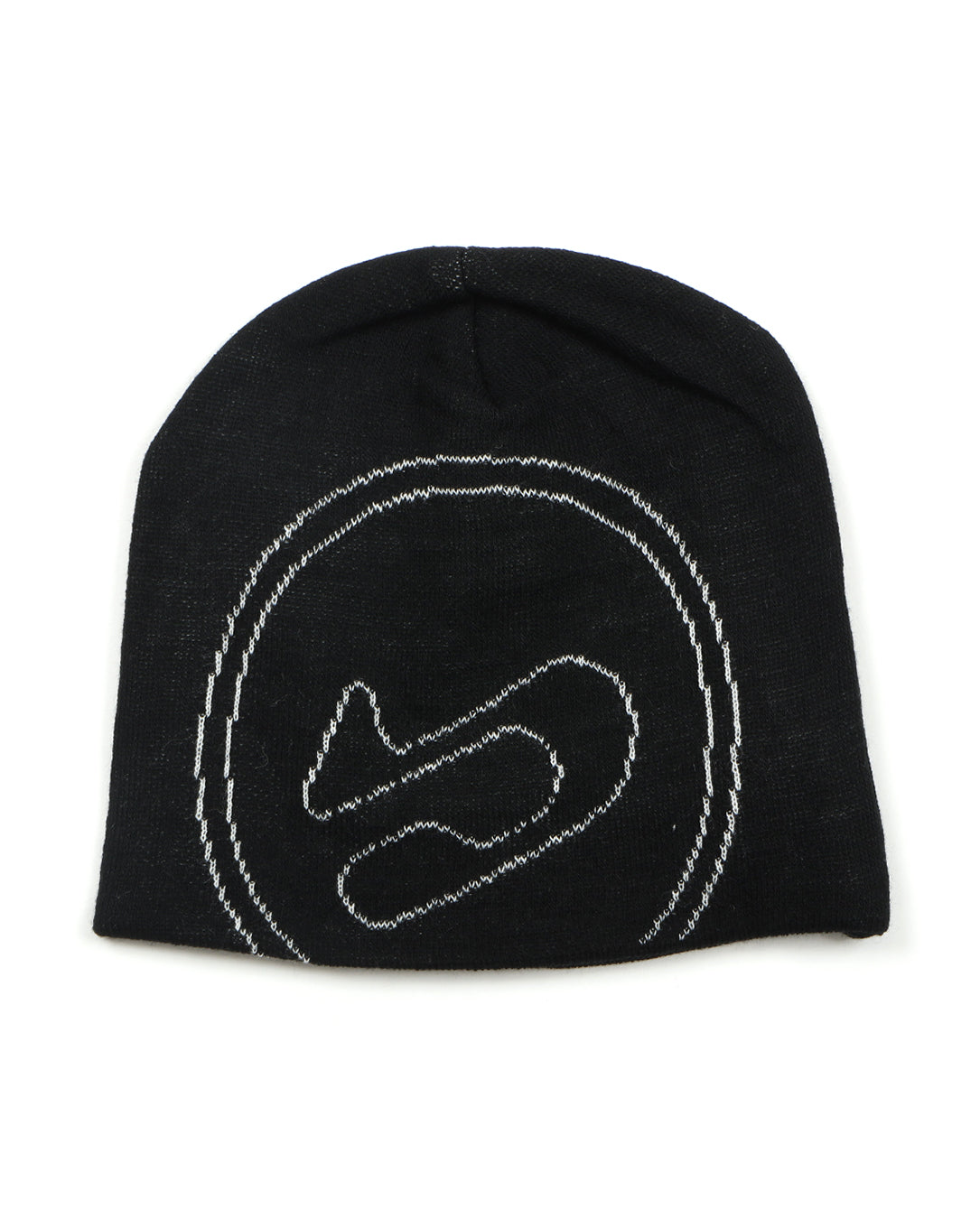 Big Logo Soft Beanie Hat black