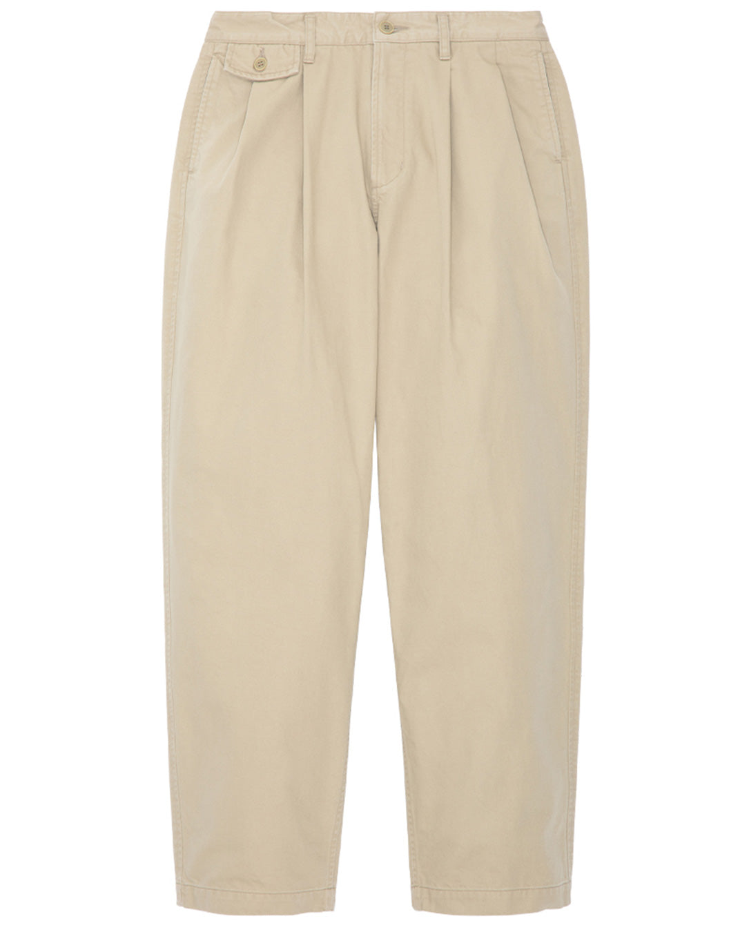 Two Tuck Pants beige