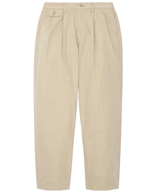 Two Tuck Pants beige