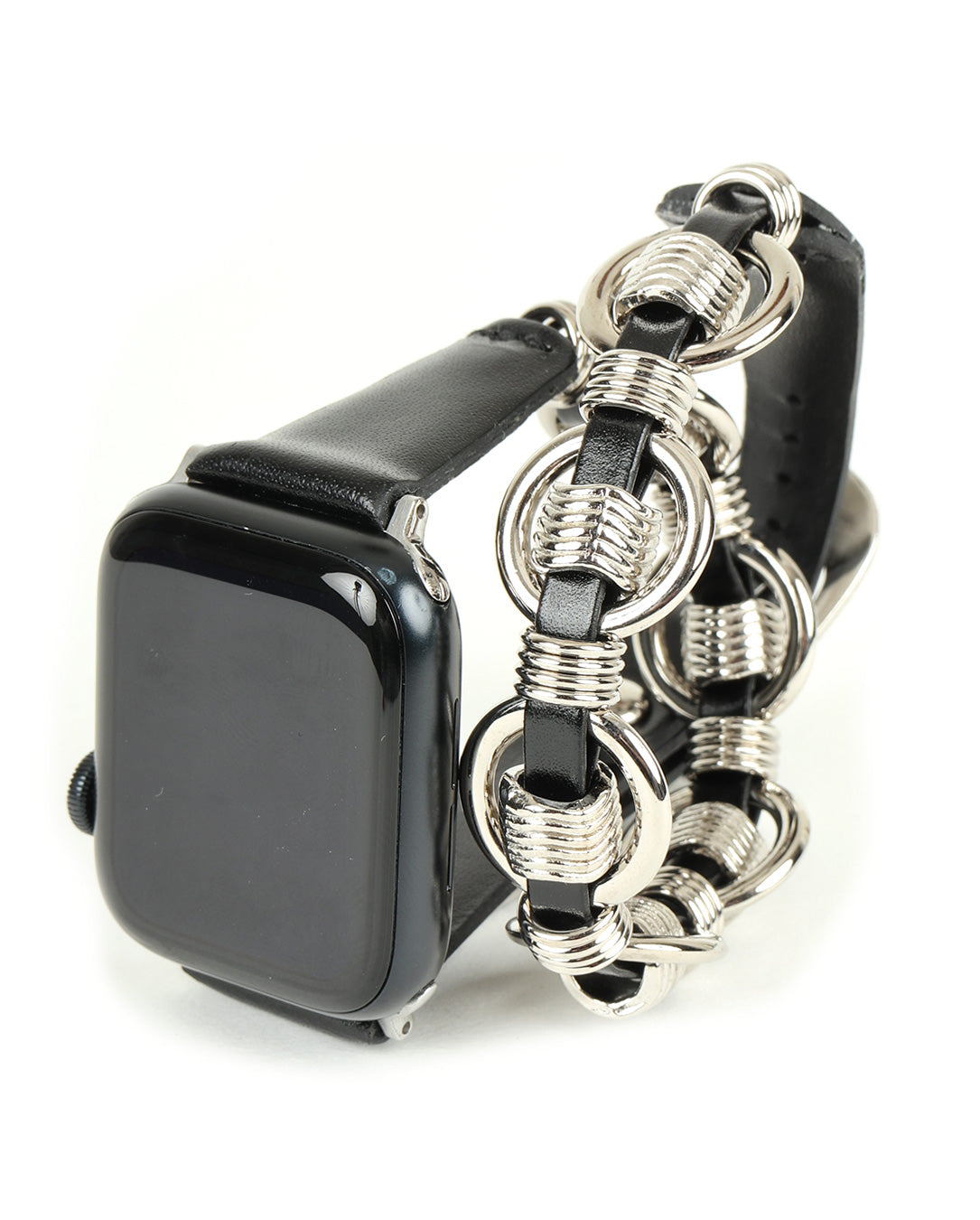 Ring Metal Watch Belt black
