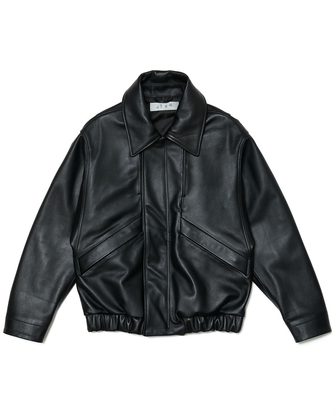 Leather Flight Bomber Jacket