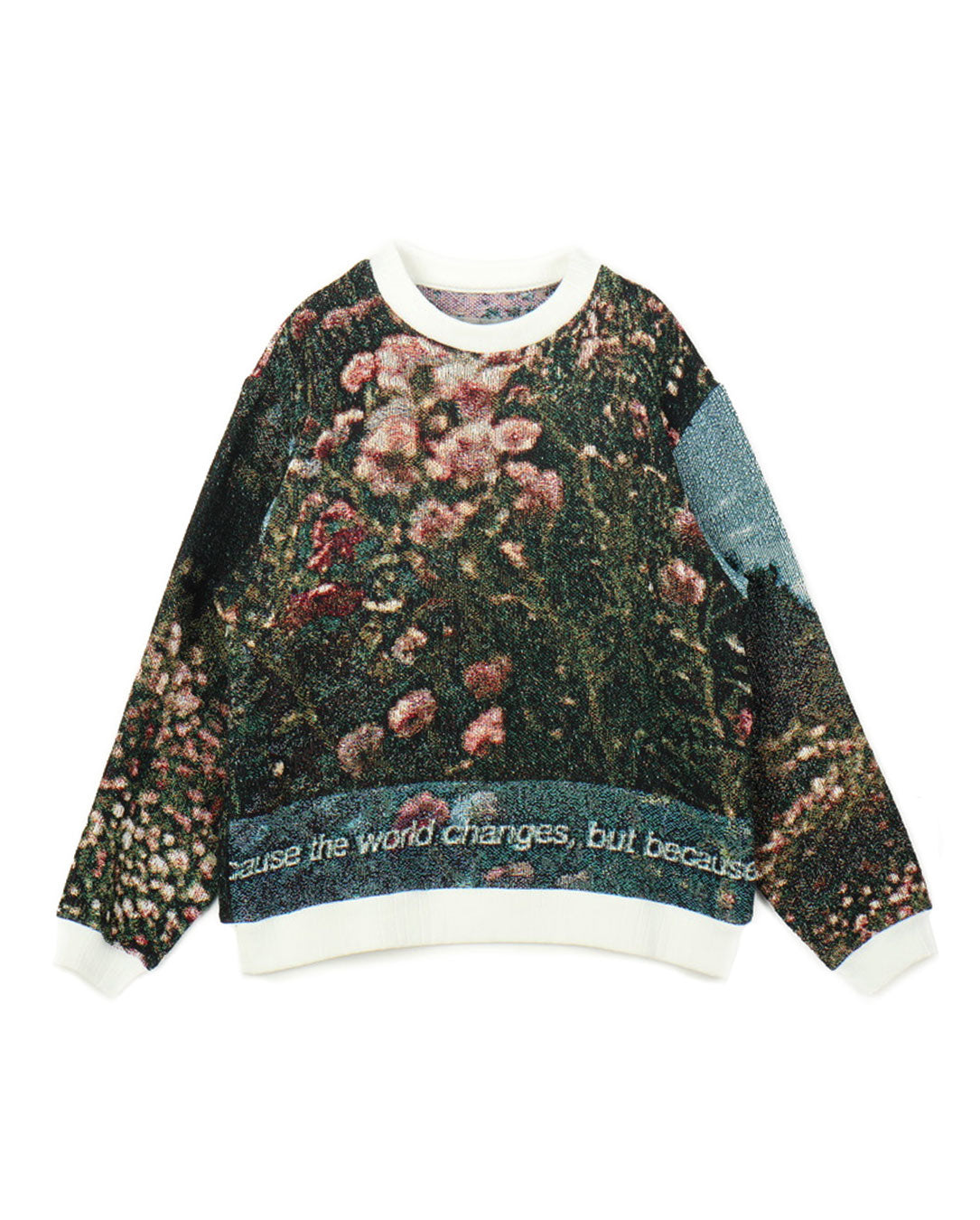 Floral Photo JQ Pullover wild flower