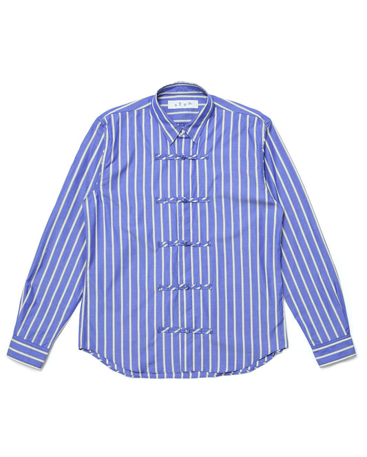 Frog Button Shirt stripe