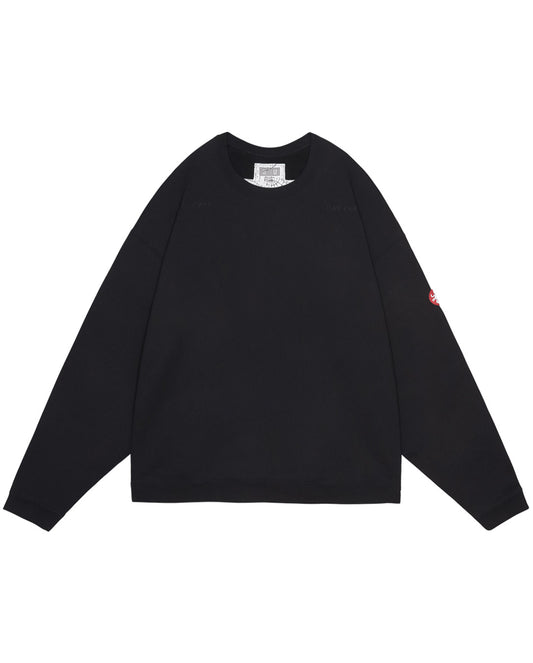 Solid Loose Crew Neck