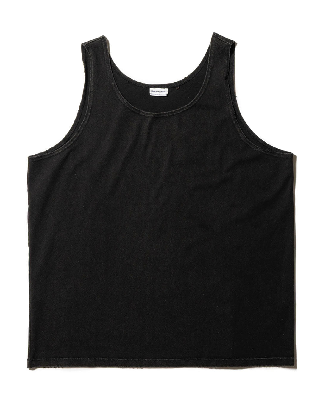 Organized Baggy Tank Top black