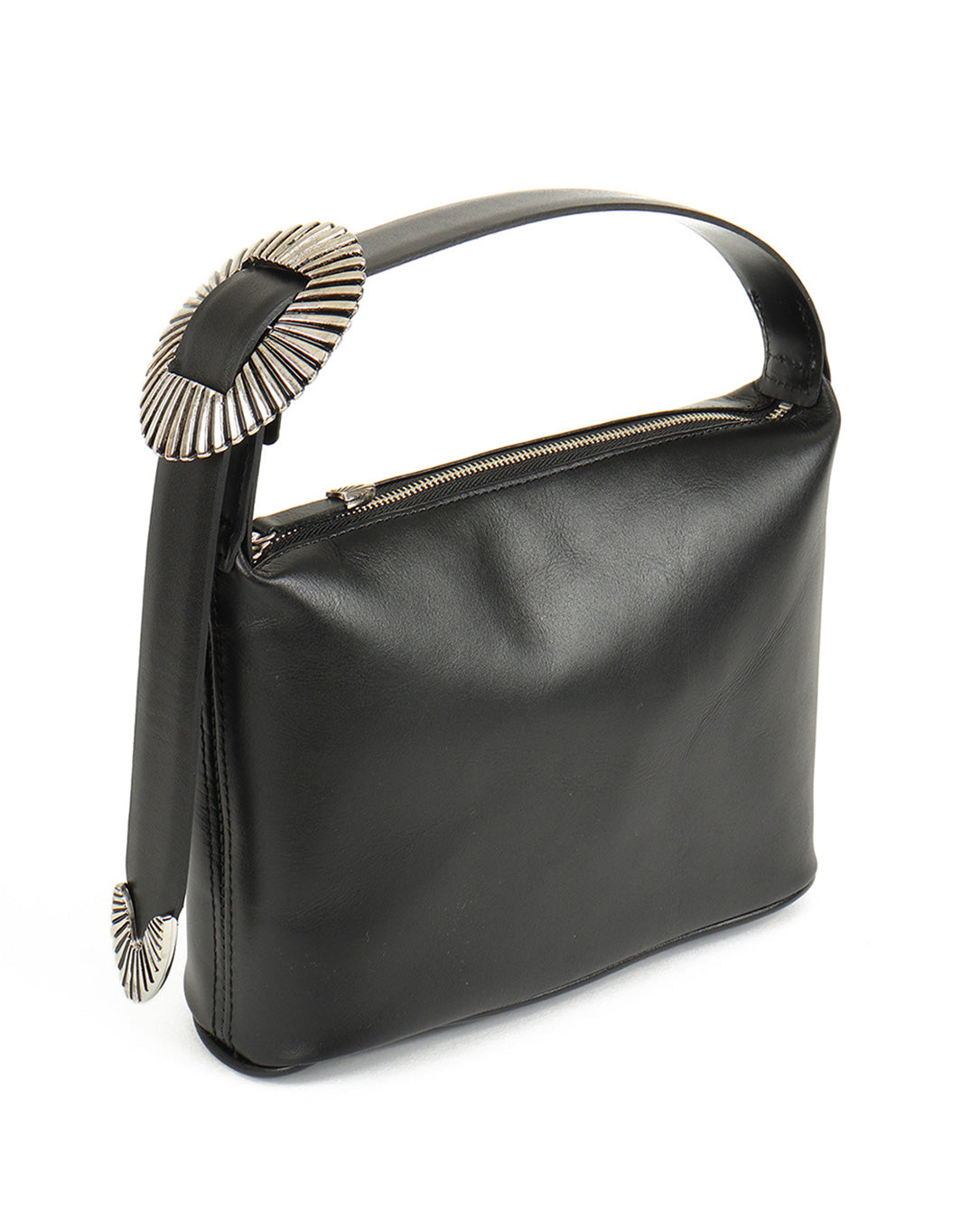 Leather Mini Bag black