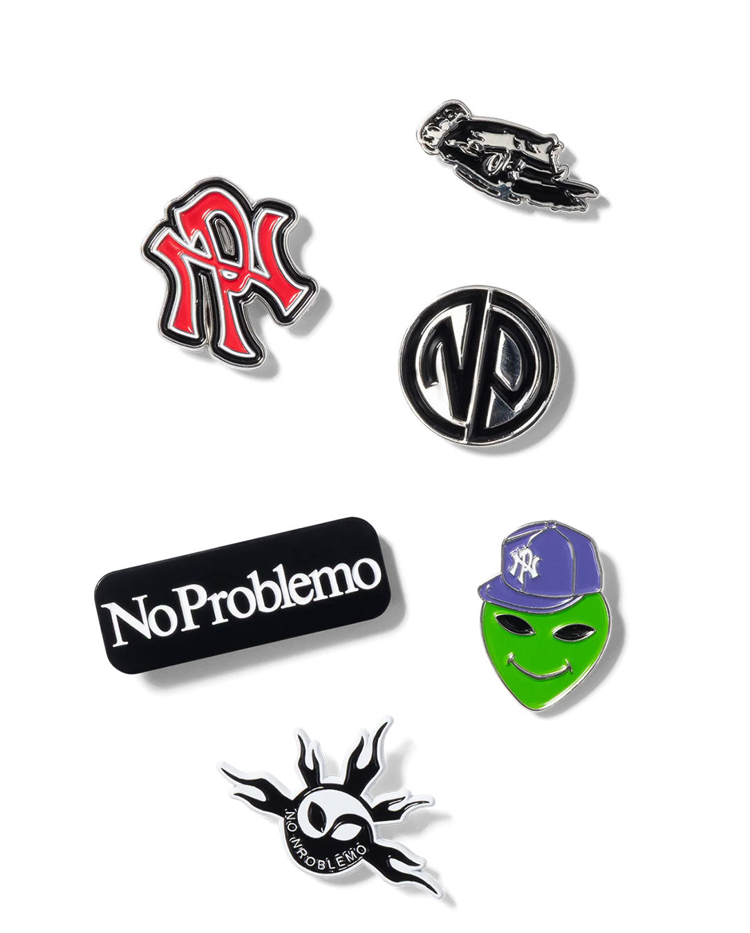 NP Pin Badges Set multi