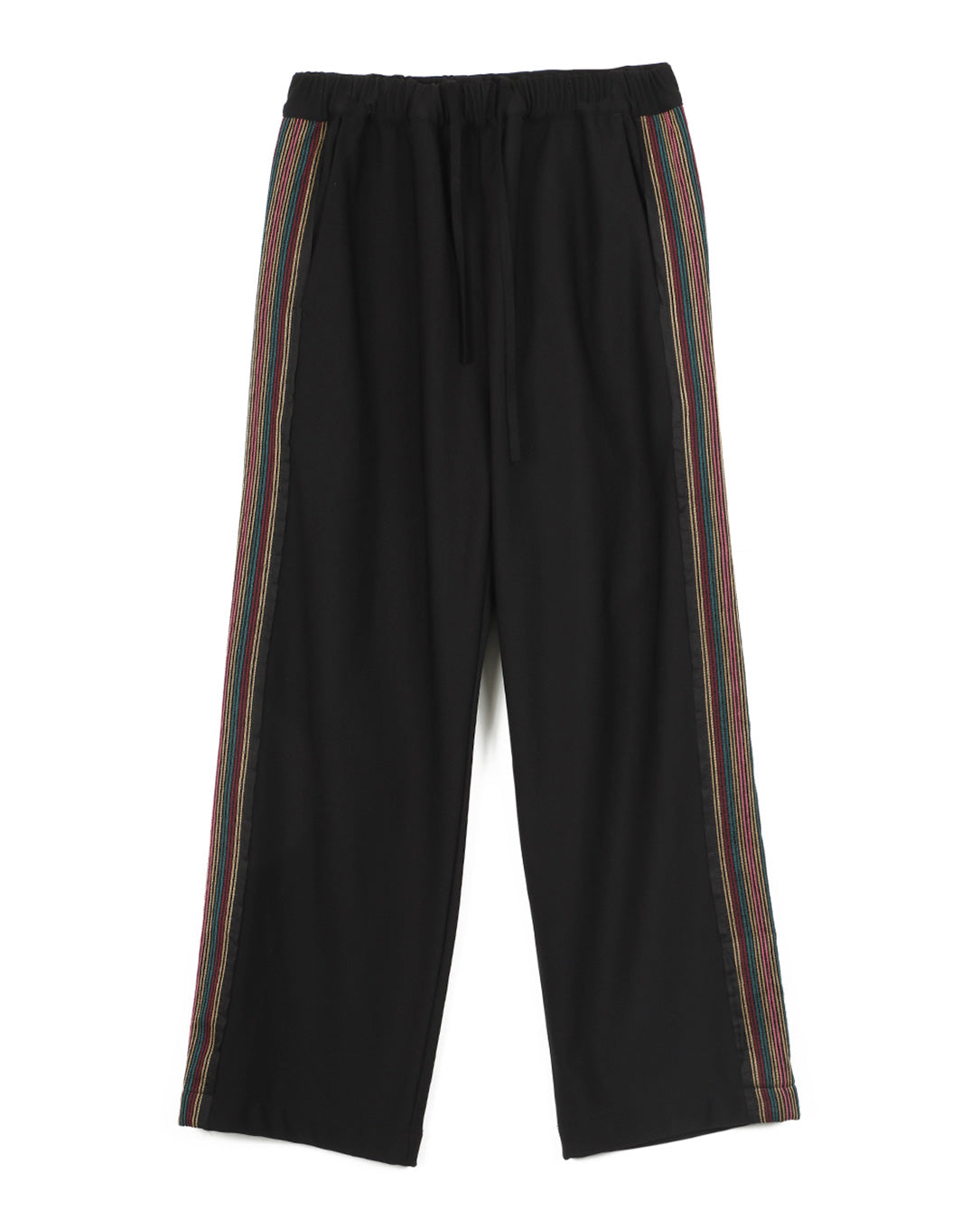 Side Line Stitch Pants black