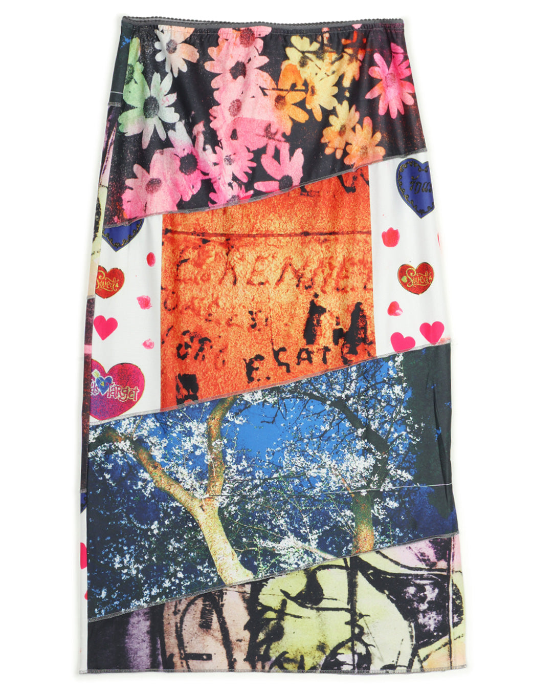 Phote Spiral Skirt- JOSHUA GORDON multi