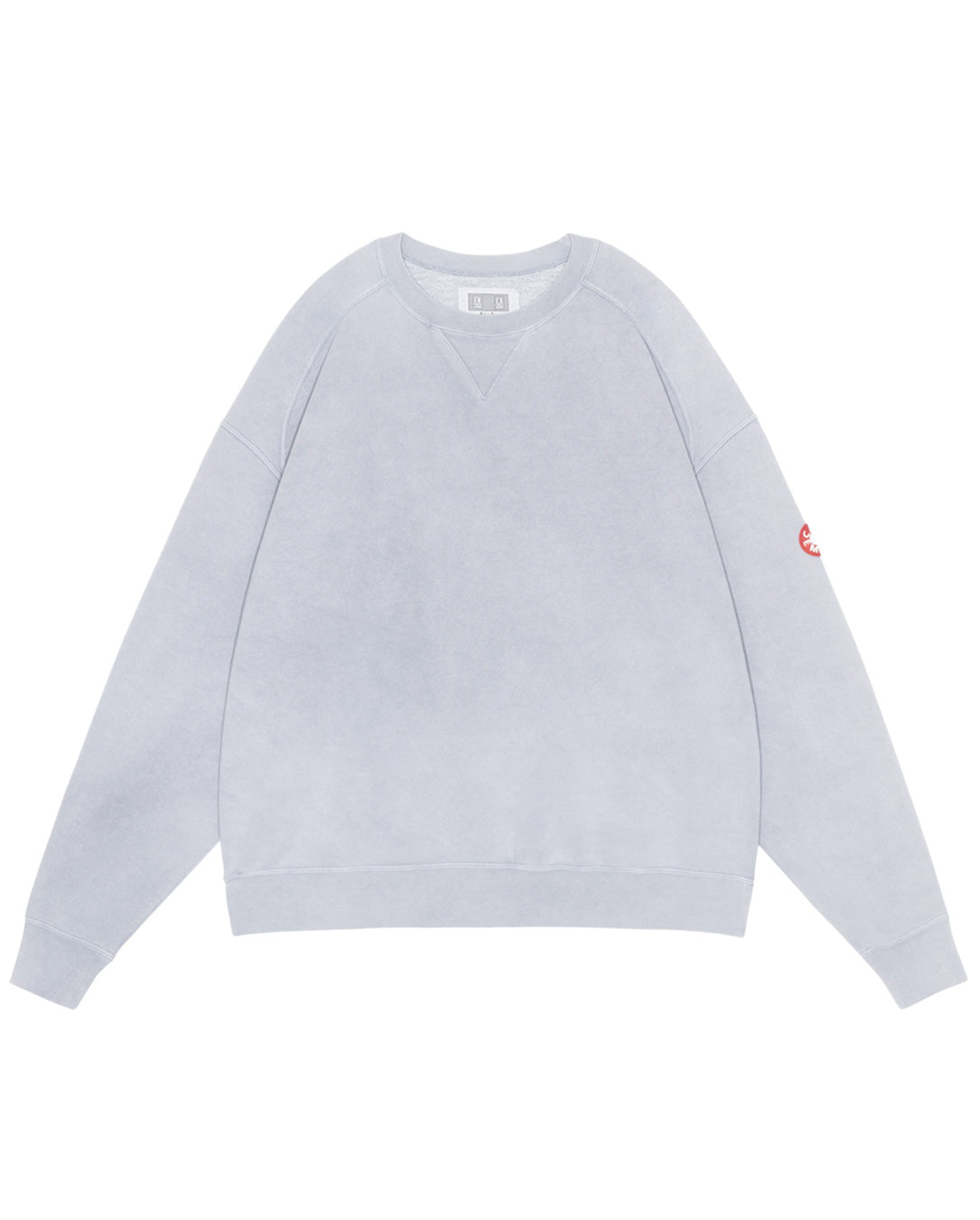 Overdye Panel Shoulder Crew Neck