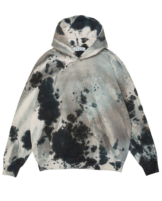 Logo Tie Dye Hoody Sweat by Yukidye