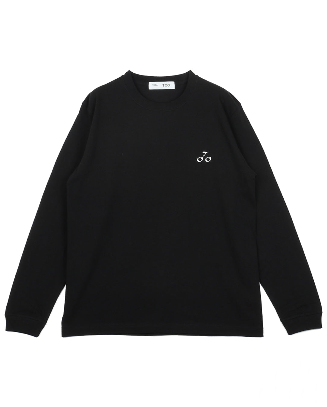 Print Jersey LS black