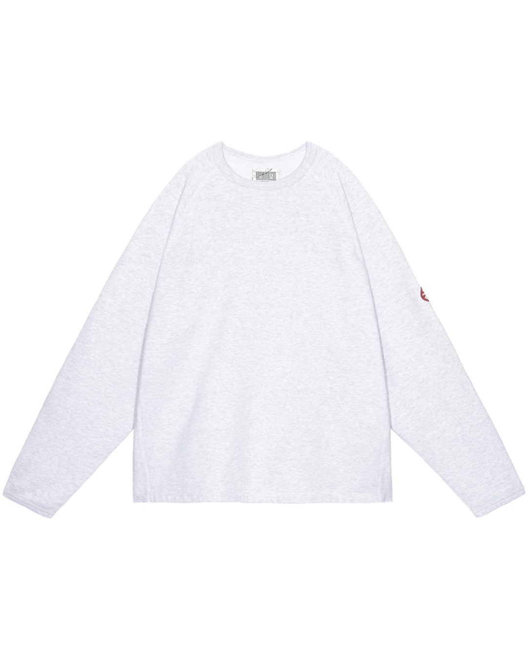 Half Panel Rib Crew Neck