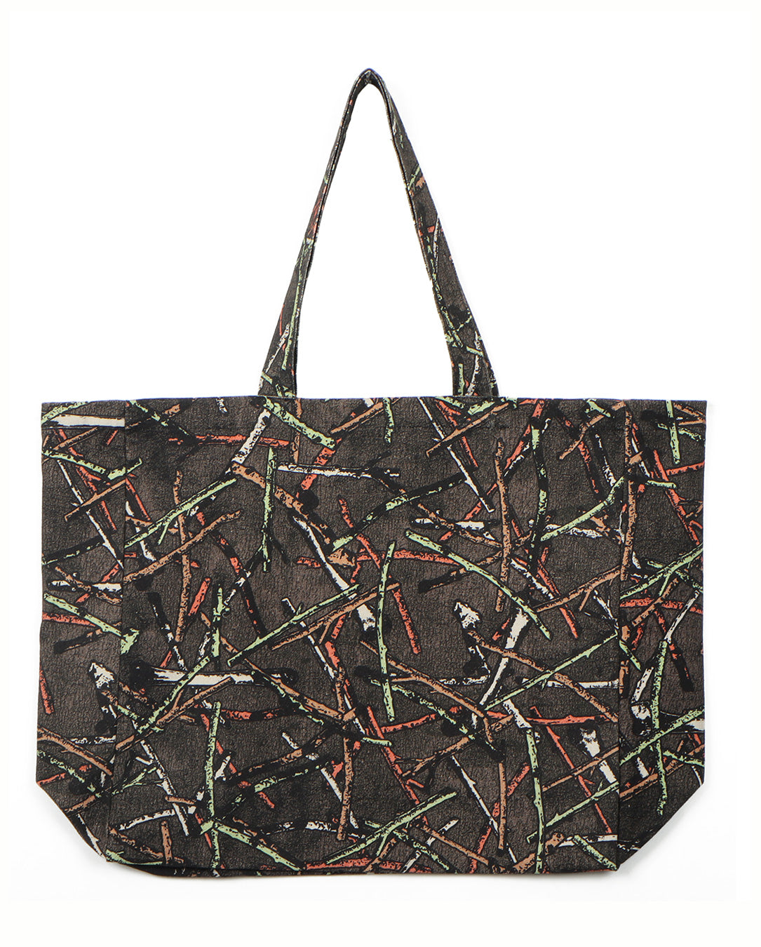 Stick Camo Canvas Tote Bag