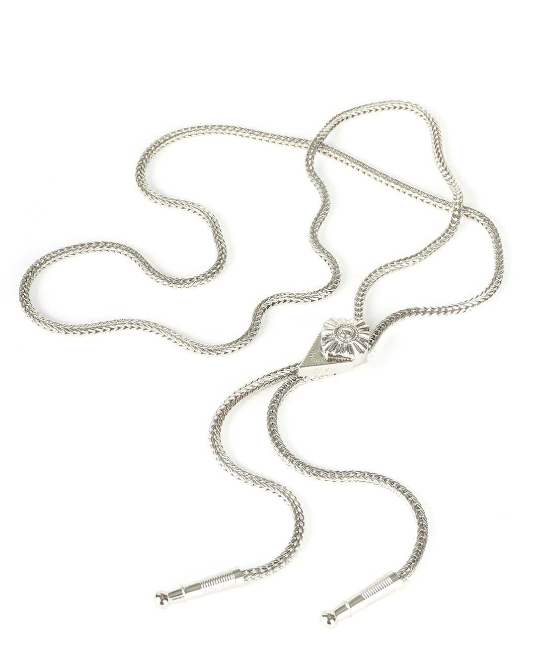 Concho Loop Tie silver