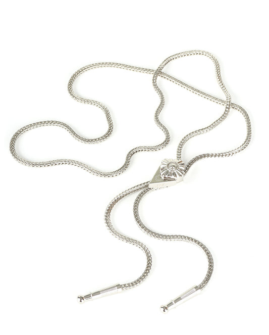 Concho Loop Tie silver