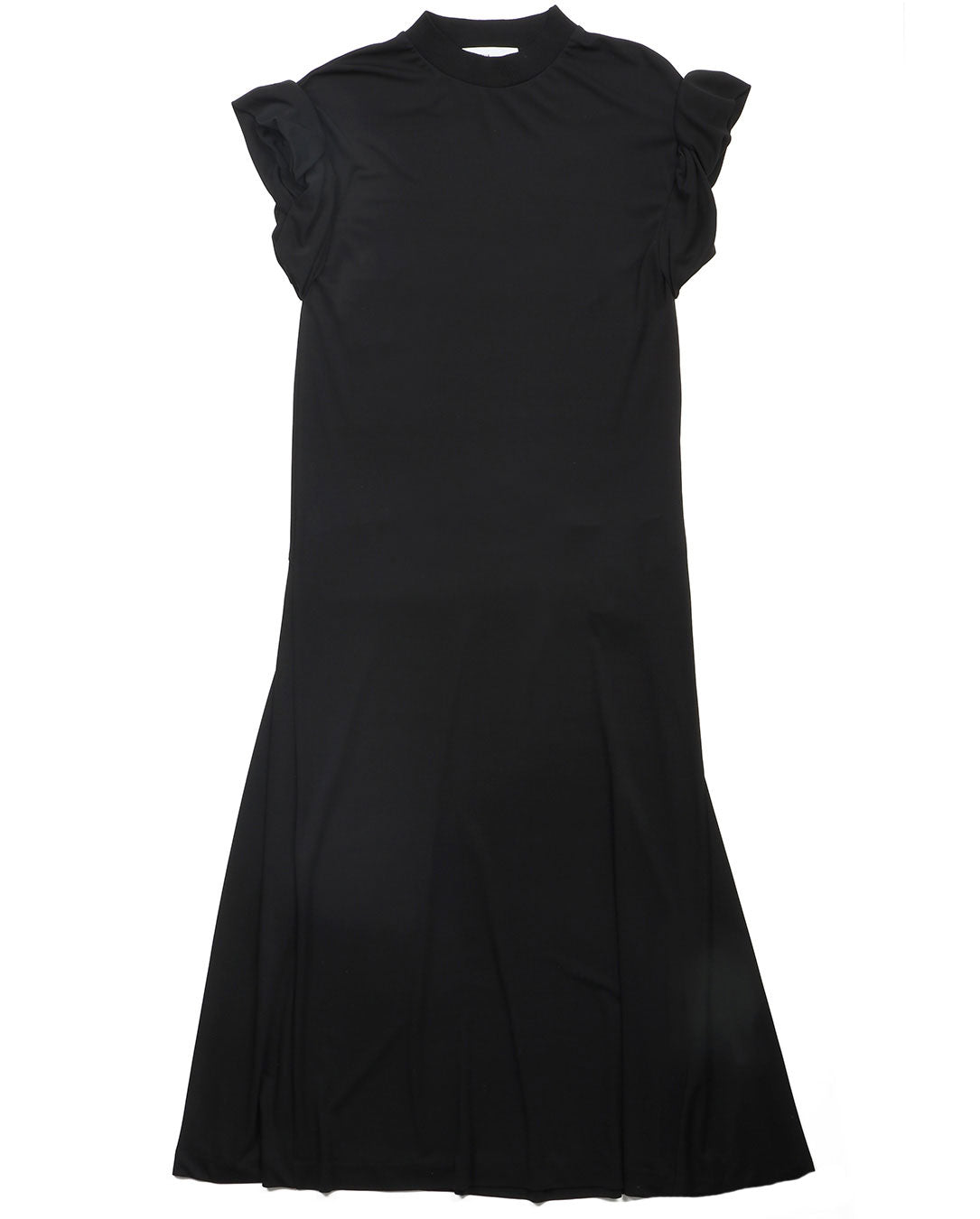 High Twist Smooth Jersey Dress black