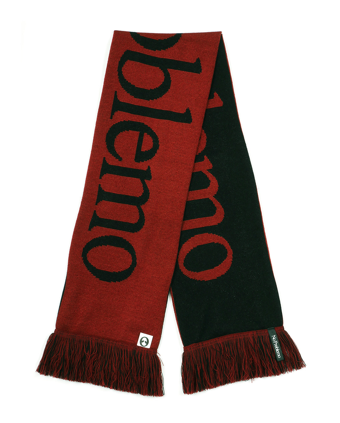 No Problemo Scarf burgundy