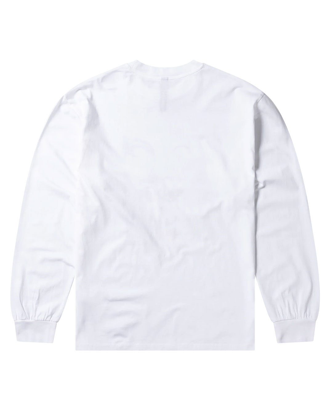 No Silence LS Tee white
