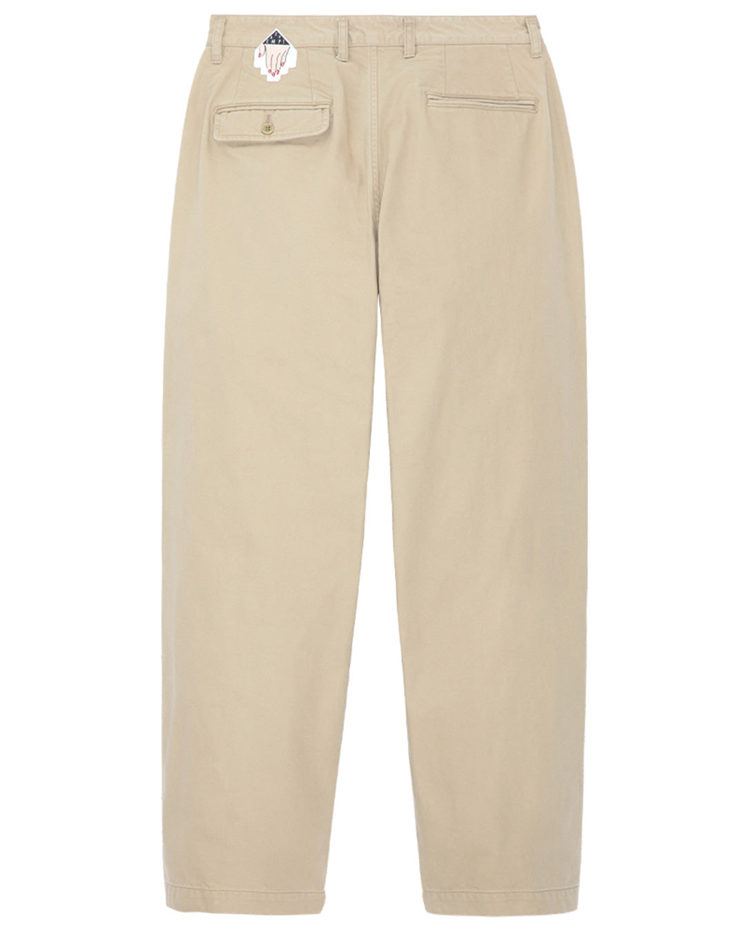 Two Tuck Pants beige