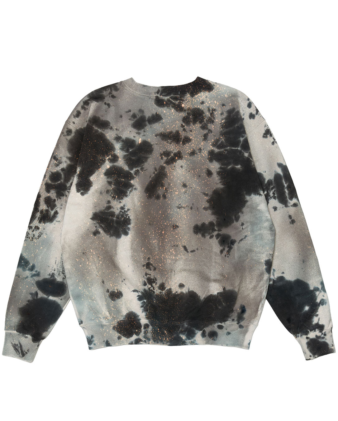 Logo Tie Dye Crew Sweat by Yukidye
