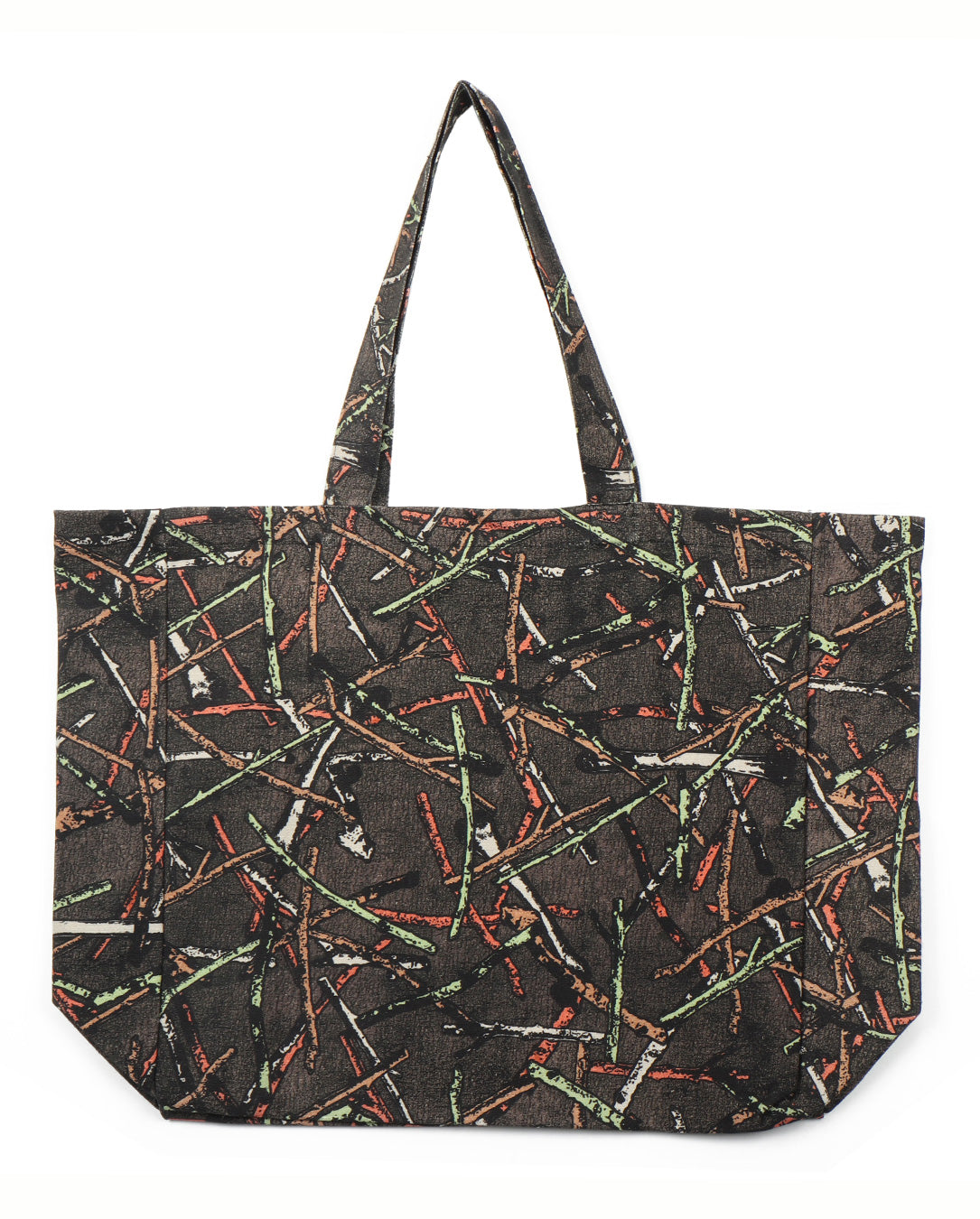 Stick Camo Canvas Tote Bag