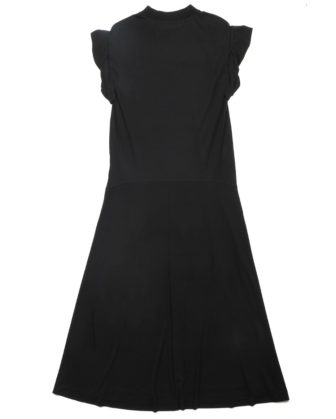 High Twist Smooth Jersey Dress black