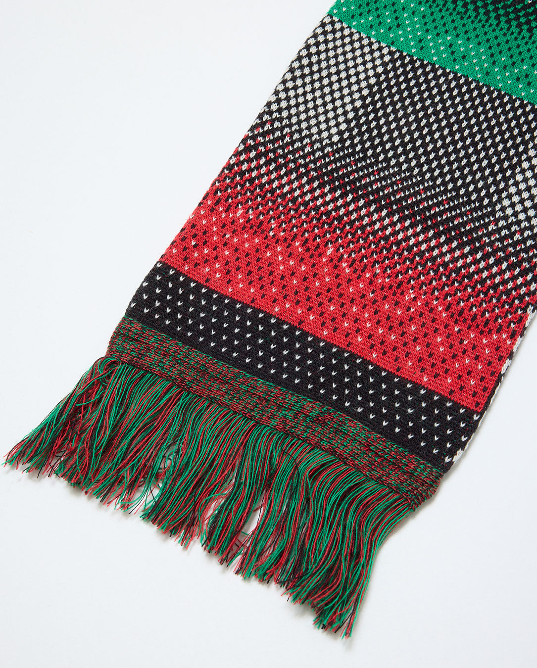 Jacquard Knit Soccer Scarf