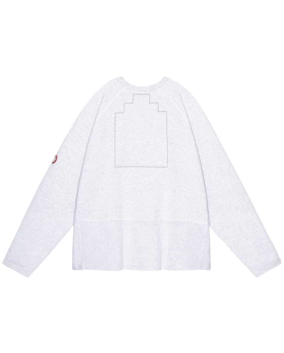 Half Panel Rib Crew Neck