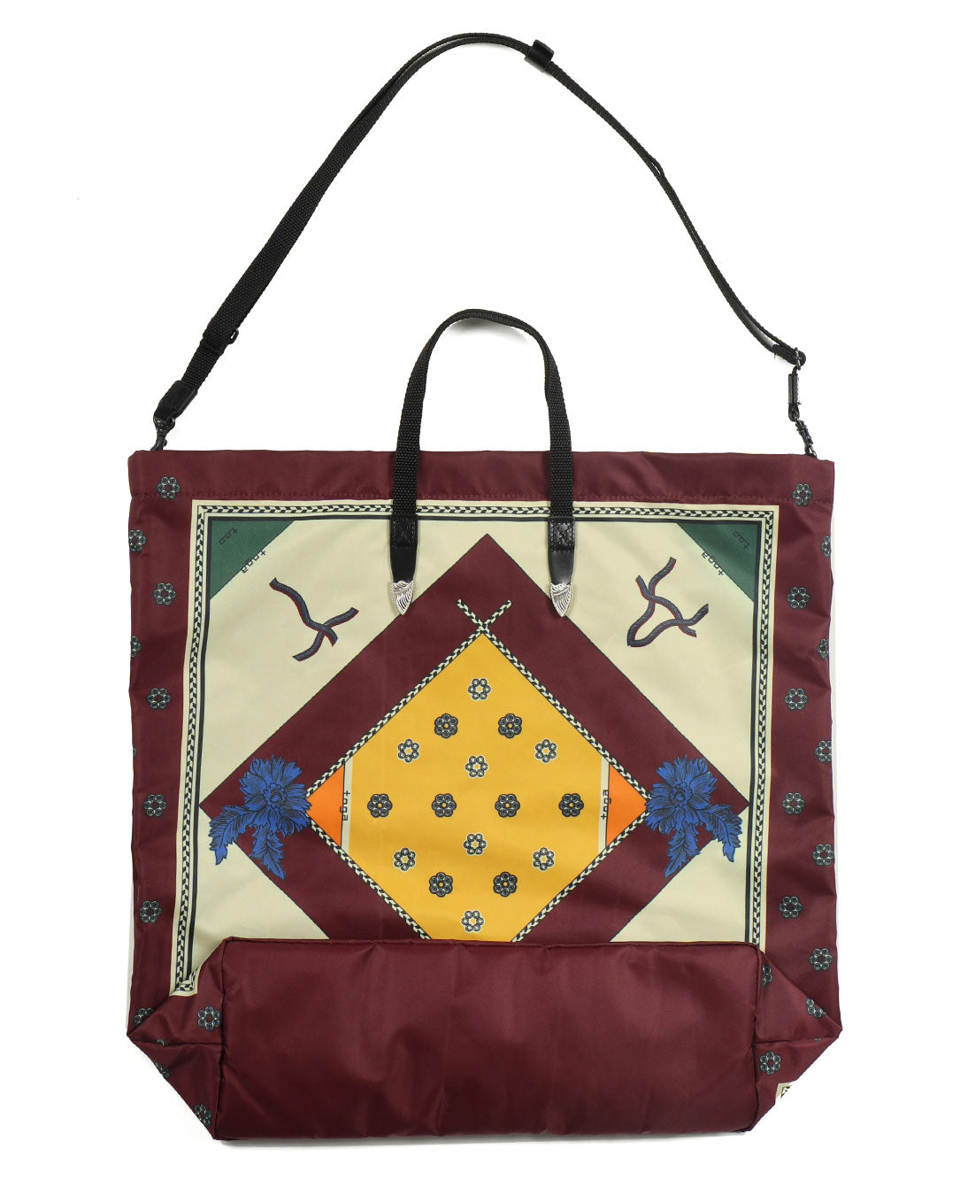 Print Tote Bag yellow
