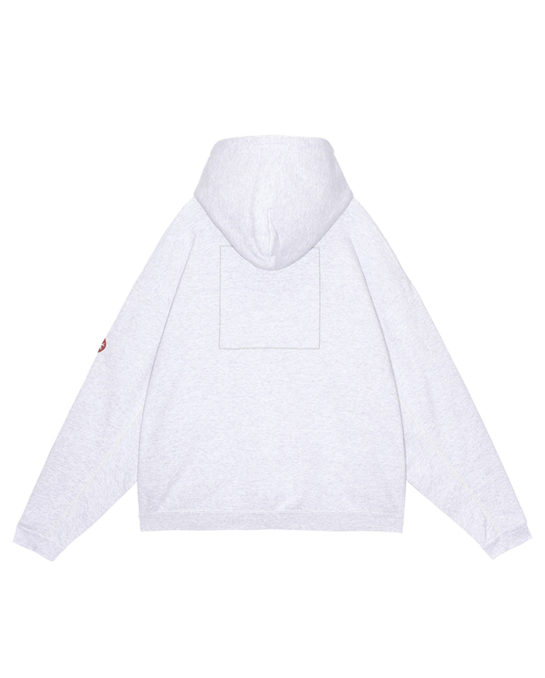 Solid Loose Zip Hoody