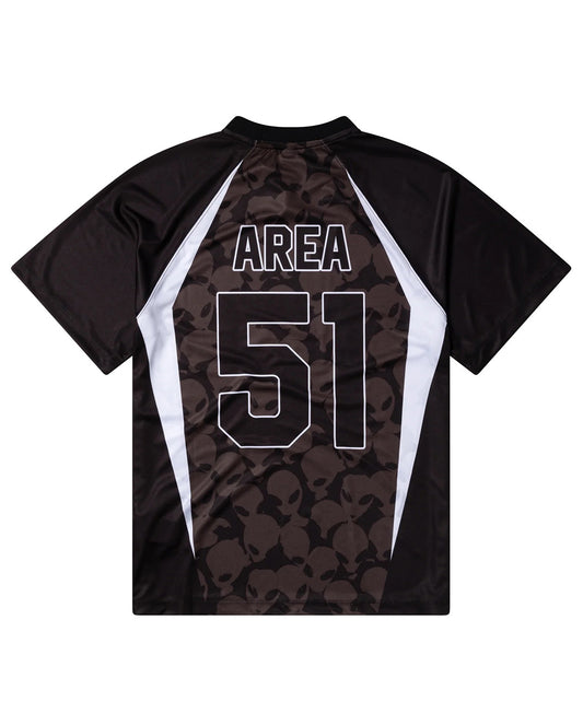 Area 51 Football Shirt black