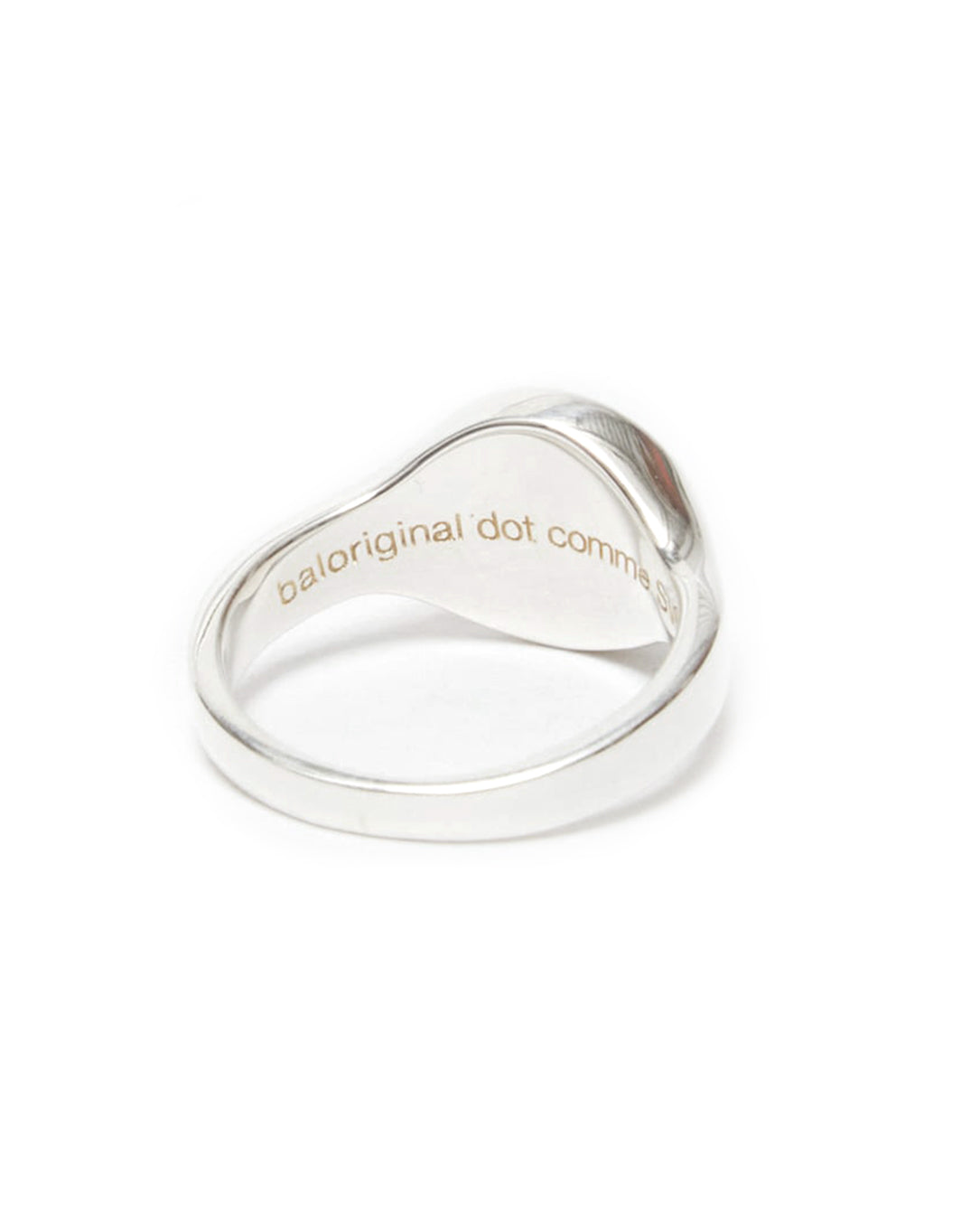 Logo Signet Ring silverB