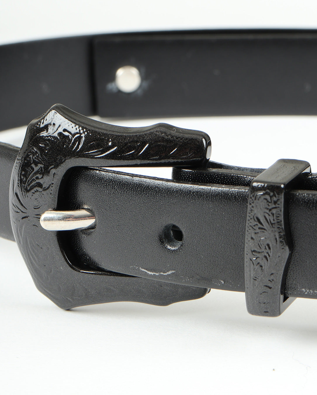 Leather Belt Color black