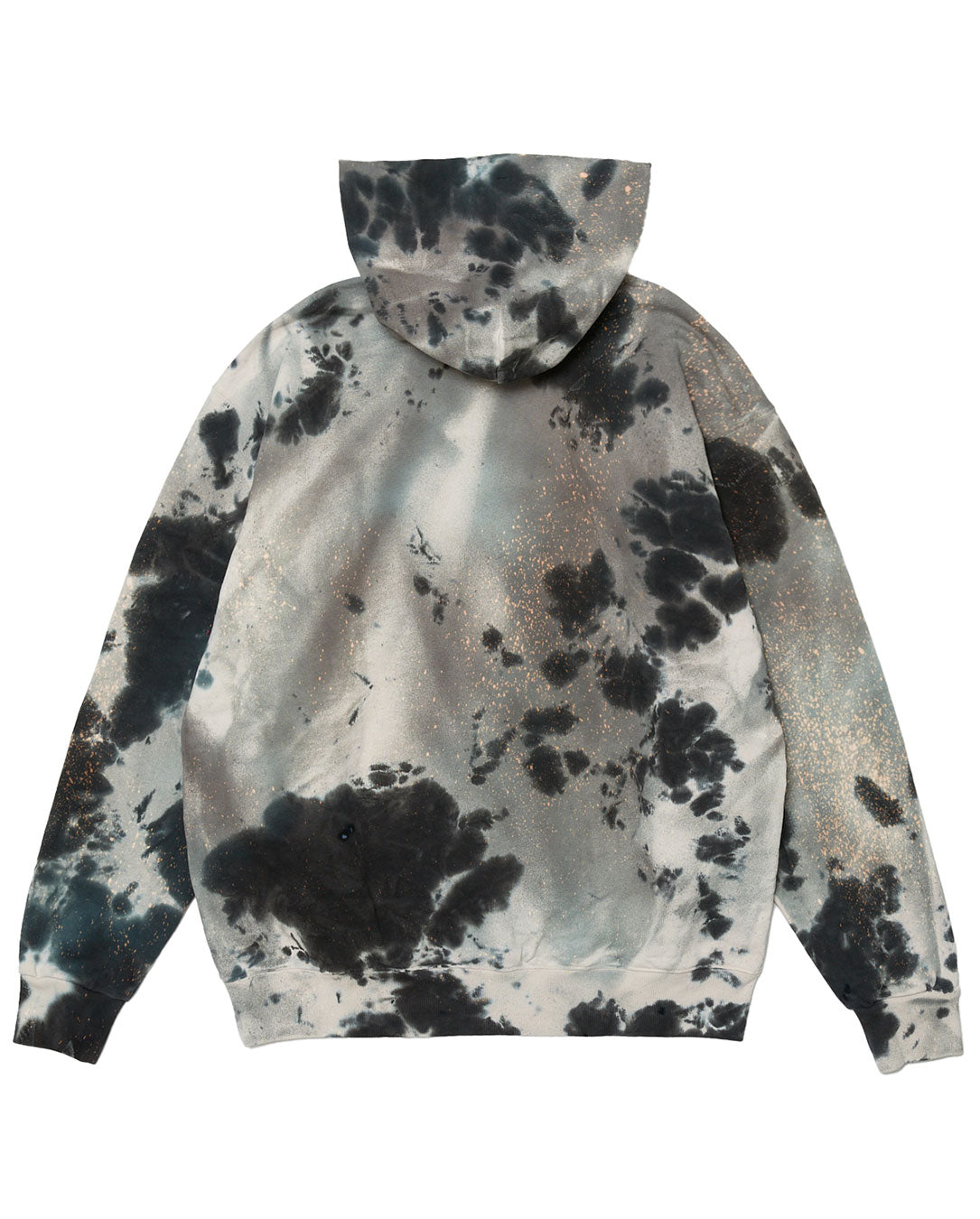 Logo Tie Dye Hoody Sweat by Yukidye