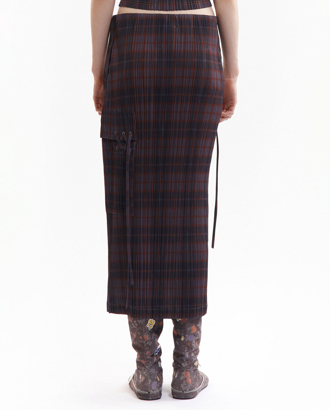 Bodhi Pleated Long Skirt