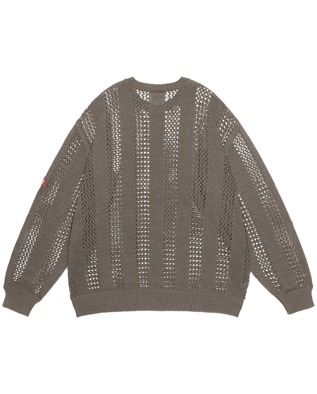 Cotton Wale Stripe Knit khaki