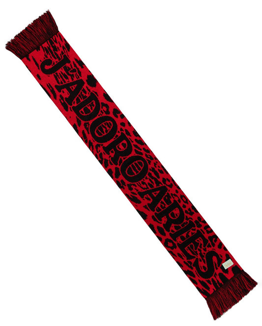 J'Adoro Aries Leopard Scarf red