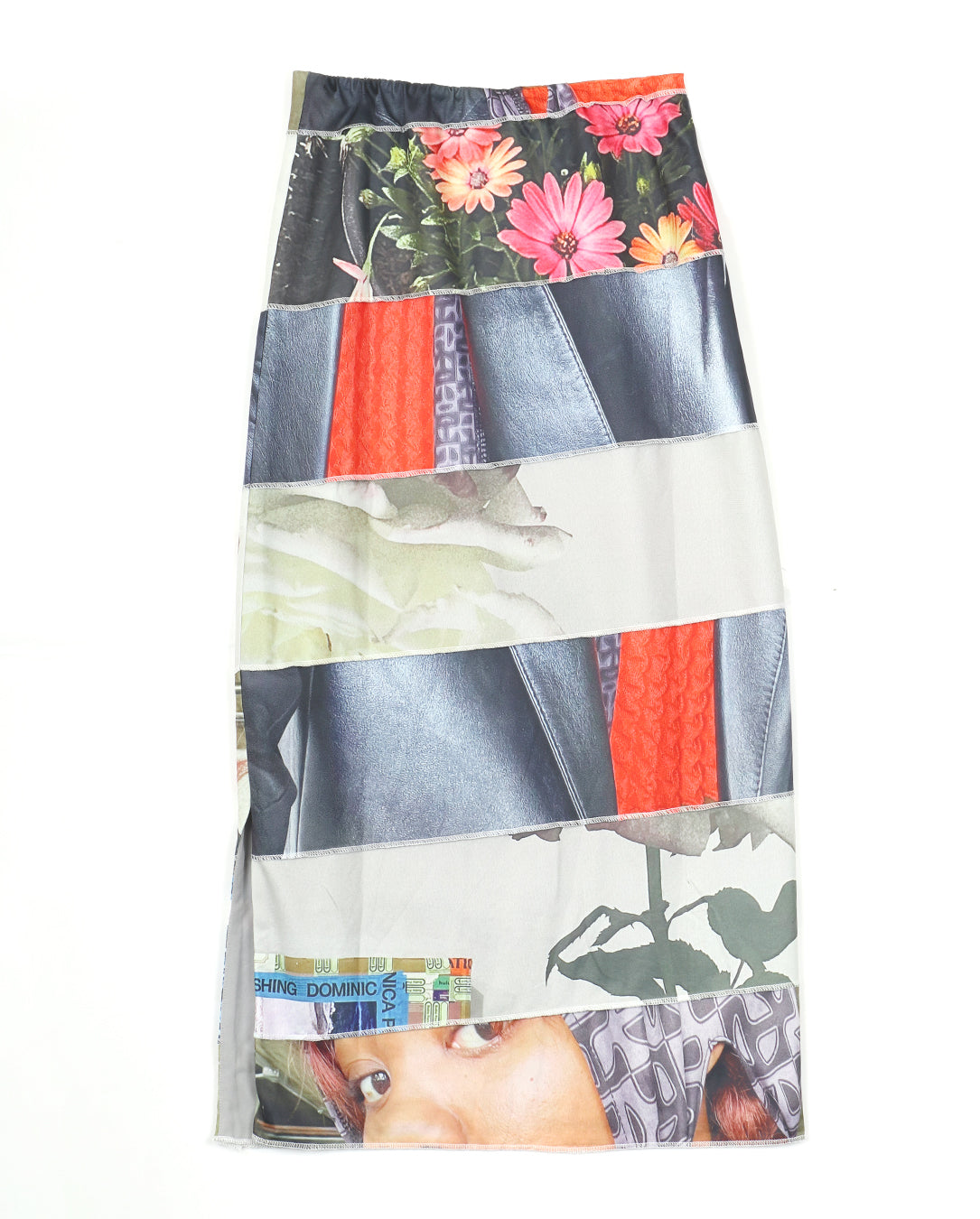 Selfie Scroll Stretch Skirt collage