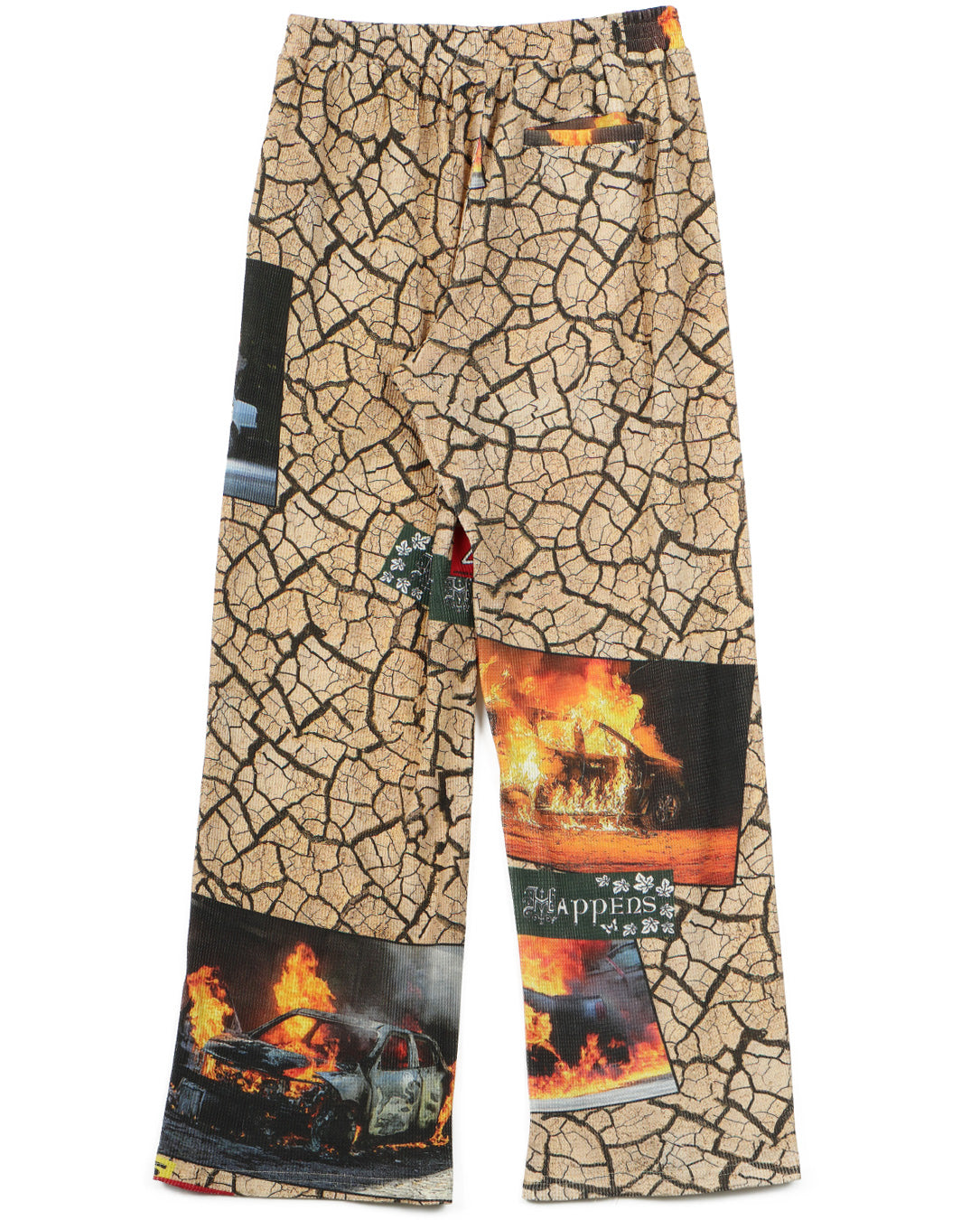 Cracked Earth Relax Fit Pant taupe