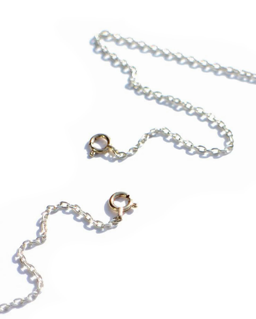 Oval Chain Necklace (40cm)