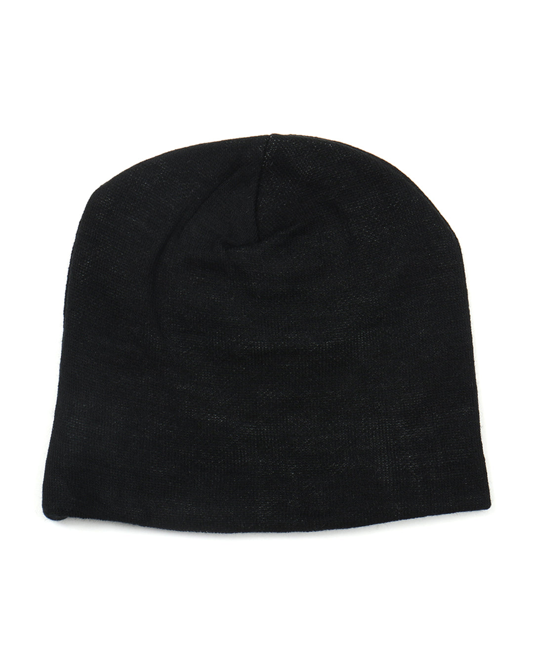 Big Logo Soft Beanie Hat black