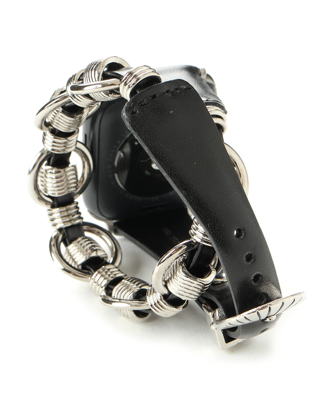 Ring Metal Watch Belt black