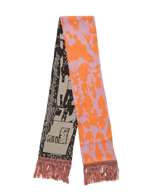 Jacquard Knit Soccer Scarf multi