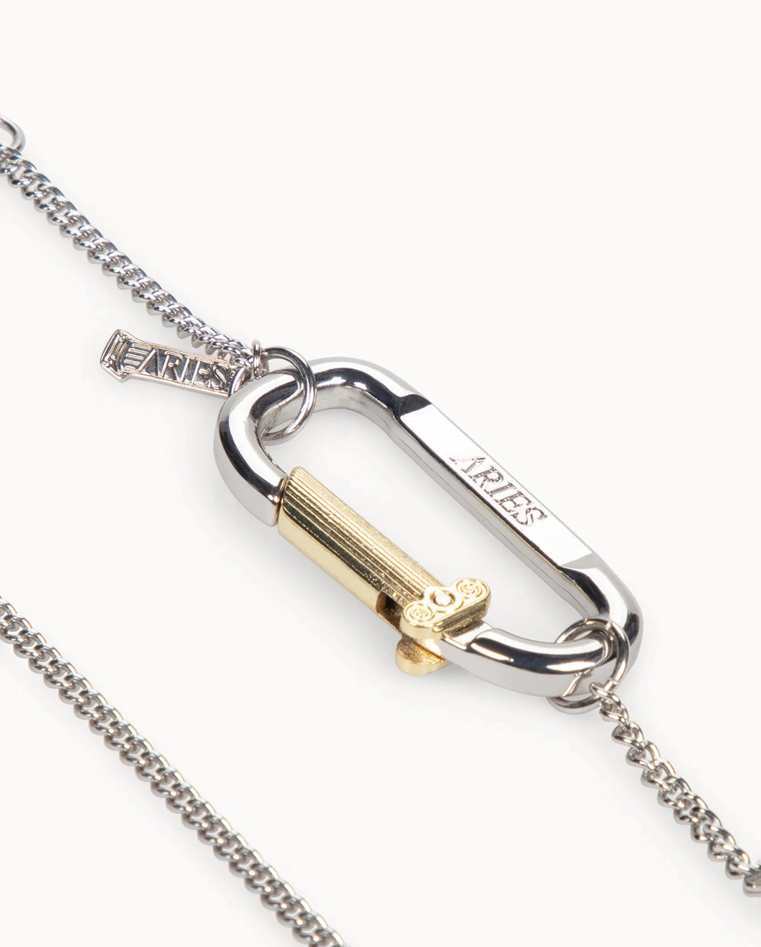 Mini Carabiner Chain Necklace